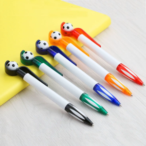 5Pieces Funny Retractable Ballpoint Pen Business Signing Pen Gift Signature Pen Refillable for Office Hotel Reception