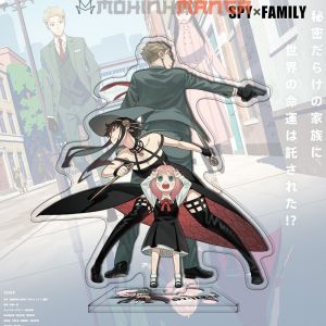 Mô hình standee tượng nhân vật Spy X Family Ver 1 Gia đình Anya Loid Yor Forger Chimera