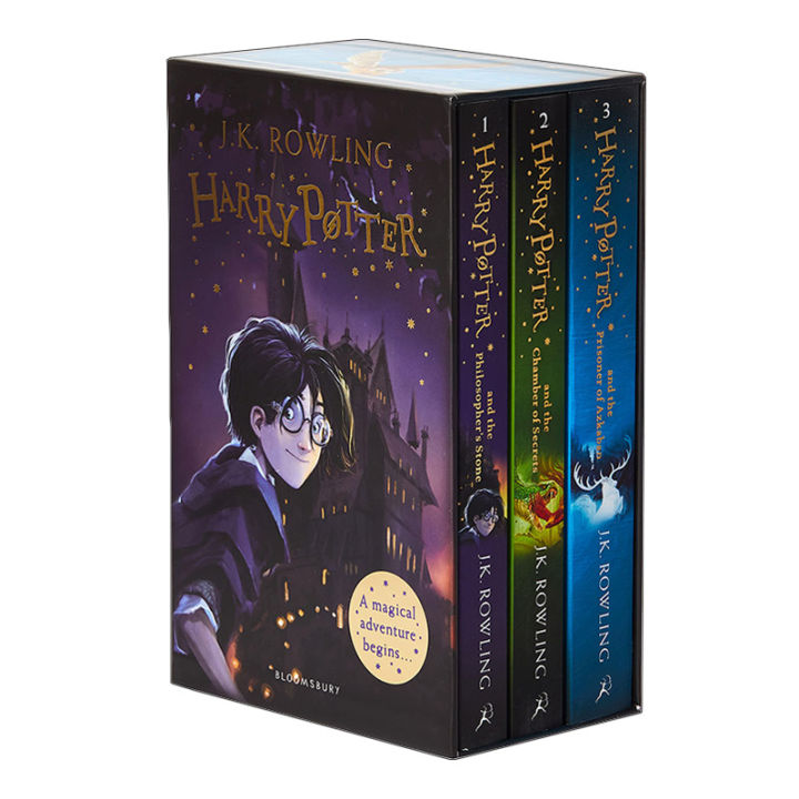 Harry Potter 1 3 Box Set A Magical Adventure Begins Paperback By J K Harry Potter 1 3 Box Set A Magical Adventure Begins Paperback By J K