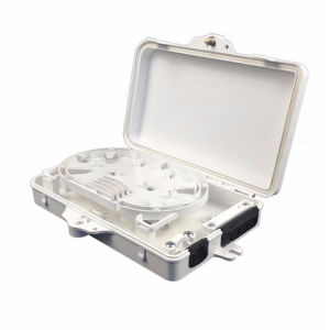 FTTH 4 Core Fiber Optic Termination Box 4 port optical fiber distribution box FTTX Fiber Optic Box Splitter Box Free shipping