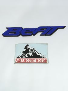Emblem motor honda beat timbul / stiker logo beat