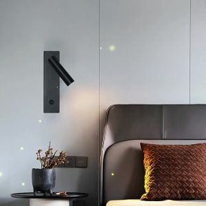 Modern Minimalist Bedside Lamp for Hotel Rooms Study Rooms and Bedrooms with Switch led Reading Wall Lamp Atmospheric Wall LightFast shipping
