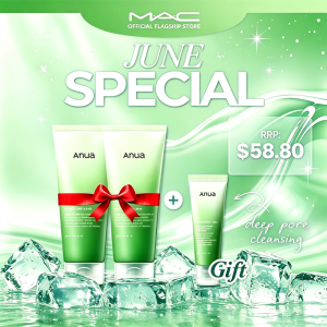 🌙  Anua Heartleaf Quercetinol Pore Deep Cleansing Foam (150ml)
