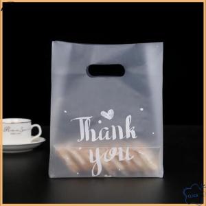 Follow Get More【Metonna】 50pcs Thank You Plastic Candy Gift Bags Shopping Bags Wedding Wrapping Bags