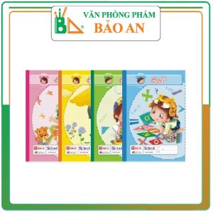 Lốc 5 Vở 4 ôly Hồng Hà 0515 (80Trang) - Văn phòng phẩm Bảo An