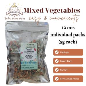 Dried Mixed Vegetables Sayur Campur Kering (convenient individual pack) Mix Veggies / 蔬菜干/ 杂菜干 - Dehydrated Veggies Instant Hotpot