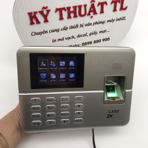 Máy chấm công vân tay ZKTeco LX50 - Lấy dữ liệu bằng USB
