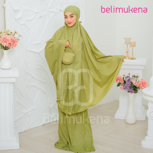 BELIMUKENA PREMIUM - Mukena Mini Parasut Premium Korea 2in1 Daily Lasercut Travel Yuri