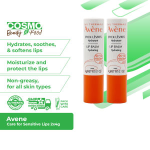 Avene hydrating lips balm 2x4g