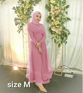 ED-MAXI PRICILLA JUMBO: Gamis Kondangan & Lebaran Wanita Terlaris