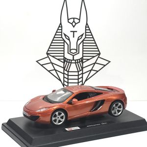 Mô Hình Xe Ôtô Kim Loại 1/24 Siêu Xe MCLAREN MP4 12C Sẵn Đế Để Trưng Bày Bàn Làm Việc Làm Đồ Chơi Trẻ Em