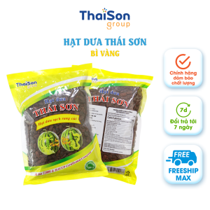 1KG Hạt dưa sạch Thái Sơn rang củi không nhuộm màu thơm ngon đặc biệt loại bì vàng HDMV - Hạt Dưa Thái Sơn Gia Lai