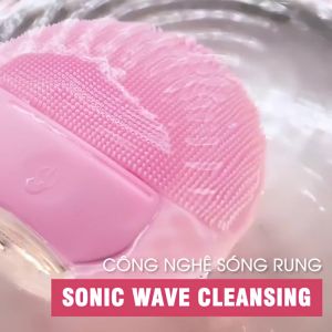 Máy Rửa Mặt Dành Cho Da Nhạy Cảm Halio Sensitive Facial Cleansing Massaging Device - Bảo Hành 24 Tháng