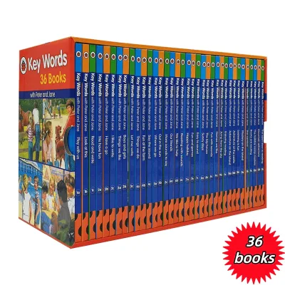 Ladybird Key Words Peter and Jane Childrens English Graded Reading 36 Books