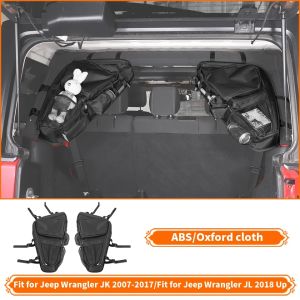 mv1 Car Roll Bar Storage Bag Trunk Organizer for Jeep Wrangler JK 2007-2017/for Jeep Wrangler JL 2018 Up Interior Accessories A3K9M