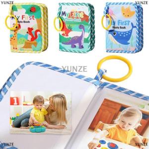 [COD] YUNZE Album ảnh em bé album ảnh em bé giữ hình ảnh đầu tiên của tôi vải mềm hình ảnh gia đình cuốn sách với móc có thể tháo rời
