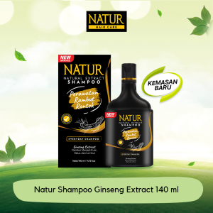 Paket Perawatan Rambut Rontok Natur Shampoo Conditioner Anti Hair Fall Menguatkan Akar Rambut
