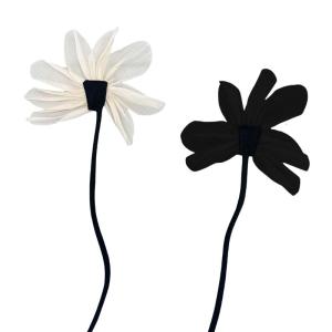 2Pcs Elegant Lace Flower Brooch Pins Handmade Corsage for Women Girls Wedding Party Jewelry Decorative Accessories