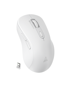 SOLAKAKA Wireless Mouse Noiseless Clicks Mouse 2.4GHz Bluetooth Rechargeable Mouse  4200dpi 7 Silent Buttons Optical Mice for Tablet/Laptop/Desktop PC（SM66）