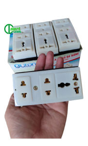 Ổ CẮM 3 NGÃ ĐA NĂNG ELITON