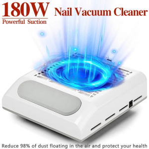 美甲吸尘器 Nail nail fan machine Fingernail Vacuum Cleaner Dust Suction Collector Manicure Dust Machine Machine