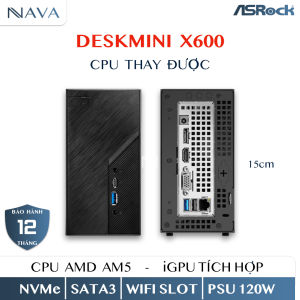 ASRock DeskMini X300 – Mini PC Barebone AM4 DDR4 NVMe (No CPU)