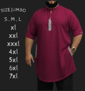 KOKO KURTA LENGAN PANJANG BIG SIZE JUMBO