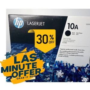 ตลับหมึกสีดำ HP Laserjet 10A Q2610A สำหรับเลเซอร์ คุณภาพสูง ลดราคาพิเศษ