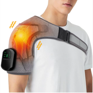 Adjustable Heated Shoulder Wrap Brace Shoulder Heating Pads Electric Heated Shoulder Braces For Pain Relief
