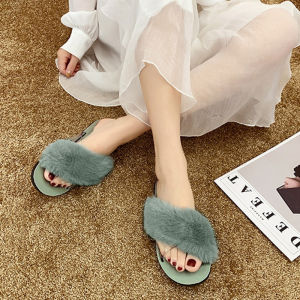 NDDshop พร้อมส่งถึงบ้าน🍑รองเท้าแตะขนเฟอร์ ขนนิ่มฟู ใส่ออกงานคือปัง ใส่เที่ยวก็เริ่ด สีสวยทุกสี ชอบสีไหนจิ้มได้เลยค่าาาา💗