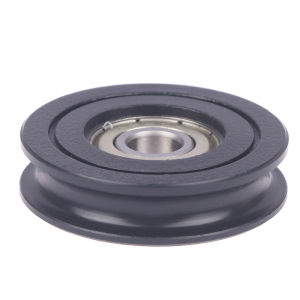 [ezrae Libun] Delrin POM 8x40x10MM U Type Groove Ball Bearing Wheel Pulley Roller 608ZZ Delrin Wheel