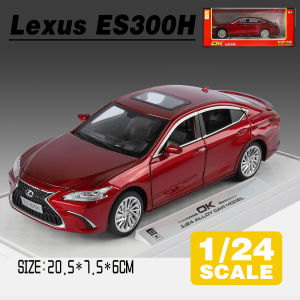 LEO 1:24 Lexus ES300h Diecast Model Car Alloy Cars Toys Collection Gift For Kids Boy Girl