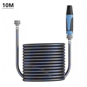 10M Cuci Mobil Semprot Tekanan Tinggi Selang Air Anti Kusut Untuk Irigasi Taman