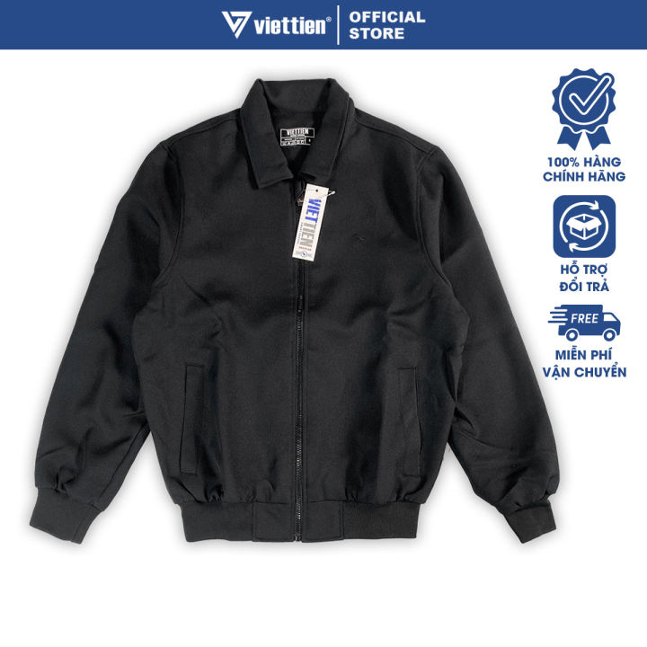 VIỆT TIẾN - Áo Khoác Gió Màu Đen Trơn Chống Nắng Thể Thao, Trượt Nước ...