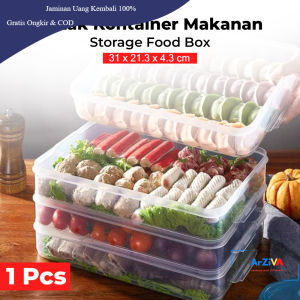 Luckyfox Kotak Kontainer Makanan Kulkas Storage Food Box 31x21.3x4.3cm - RFS48