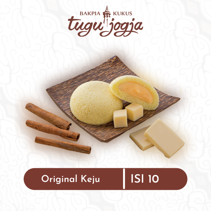 Bakpia Kukus Tugu Jogja Original Keju - Travel Pack | Lazada Indonesia