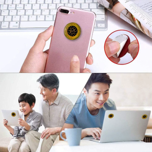 5G Smartphone EMF Protector Anti-electromagnetic Patches Round Quantum Shields Mobile Phone Sticker