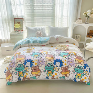 100% Vỏ Chăn Bông Đan Chéo Một Mảnh 100% Cotton Bọc Chăn Dày Dặn Ký Túc Xá Sinh Viên 150×200×230 Bán Buôn