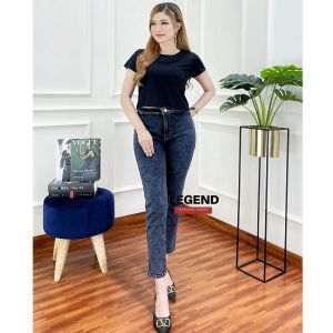 CELANA HIGHWAIST SNOW CELANA HIGHWAIST JEANS WANITA CEWEK