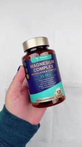 Totaria Magnesium Complex with Vitamin B-Complex D3 & K2 High Absorption Magnesium Glycinate and Citrate Supports Better Sleep Nerve & Muscle Relief Boost Energy and Balance Mood