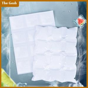[The Gesh] Reusable Gel Ice Bag Automatic Water Absorption Insulated Ice Pack Pain Cold Compress Cooling Bag Food Keep Fresh Ice Pack