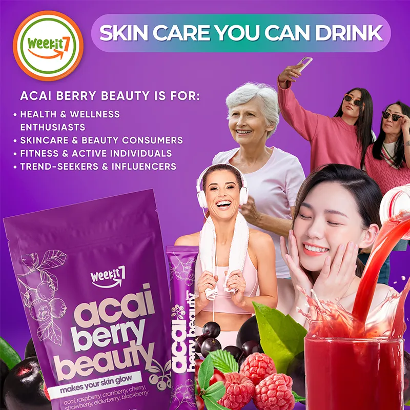 Weekit7 Acai Berry Powder FDA Approved for Women's Health UTI