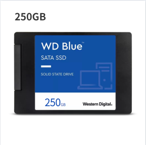 【จัดส่งในพื้นที่】WD SSD ความจุ250GB/500GB/1TB2.5กิกะไบต์/วินาที3D NAND SATA3 SSD สีน้ำเงินพีซีภายใน SSD รับประกัน 3 ปี