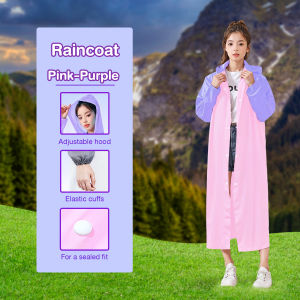 One Time Use Rain Coat Free Size PEVA Rainwear Waterproof Thickened Rainsuit Ponchos For Women /Men /Kids 一次性雨衣