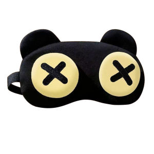 Cartoon Sleep Eye Mask Cute Funny Anime Eye Cover Sleeping Mask Kids Eye Shade Band Blindfolds Sleep Aids Travel Rest Eyepatch