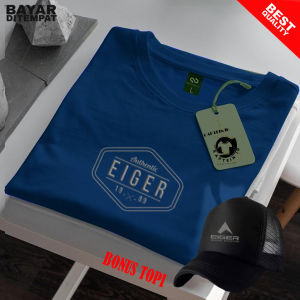 COD bonus TOPI/ Kaos Distro EGR 1985 text SILVER Premium Quality - Baju Kaos Lengan Pendek Pria Wanita Dewasa Remaja Bahan Katun 30s Adem