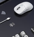 AttackShark X3 PAW3395 เมาส์ไร้สาย เมาส์บลูทูธ 2.4G 3 โหมด wireless mouse. 