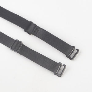 SHUNAICHI Women Slip Resistant Bra Straps Double Shoulder Elastic Brassiere Lady Push Up Bra Black White Invisible Lingerie Accessories