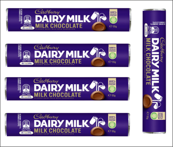 Cadbury Dairy Milk Chocolate Roll Pack 55g 5pieces Lazada PH