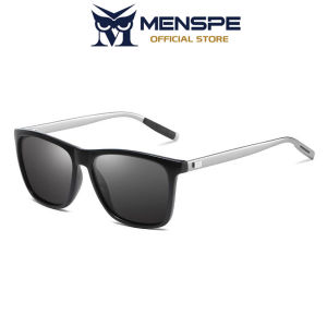 MENSPE Fashion Polarized Sunglasses Ultra Light Driving Sunglasses Retro Frame Square Sunglasses Sports Sunglasses UV400 Sunglasses Cycling Riding Running Glasses for Men Women
